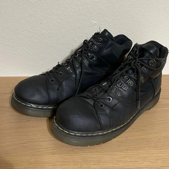 Dr Doc Martens 8699 Black Boots size 13 - Picture 2 of 16